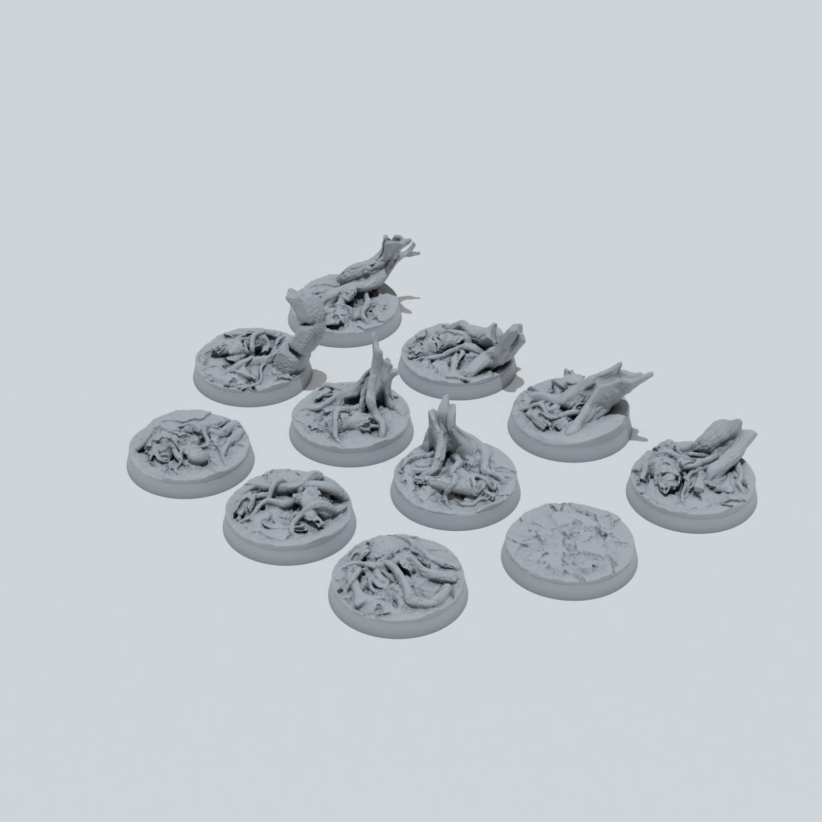 Forest of the Dead Texture Bases - Unpainted Resin - image 8