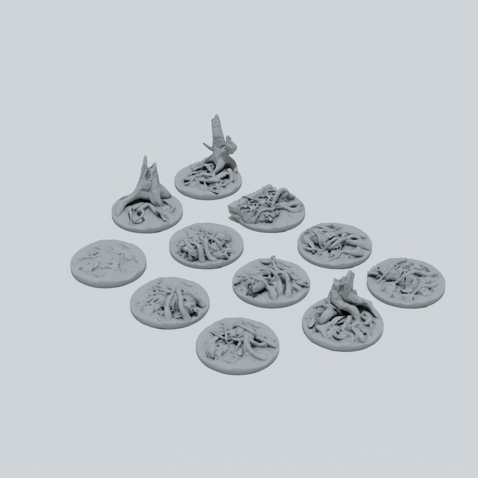 Forest of the Dead Toppers - Unpainted Resin - image 6