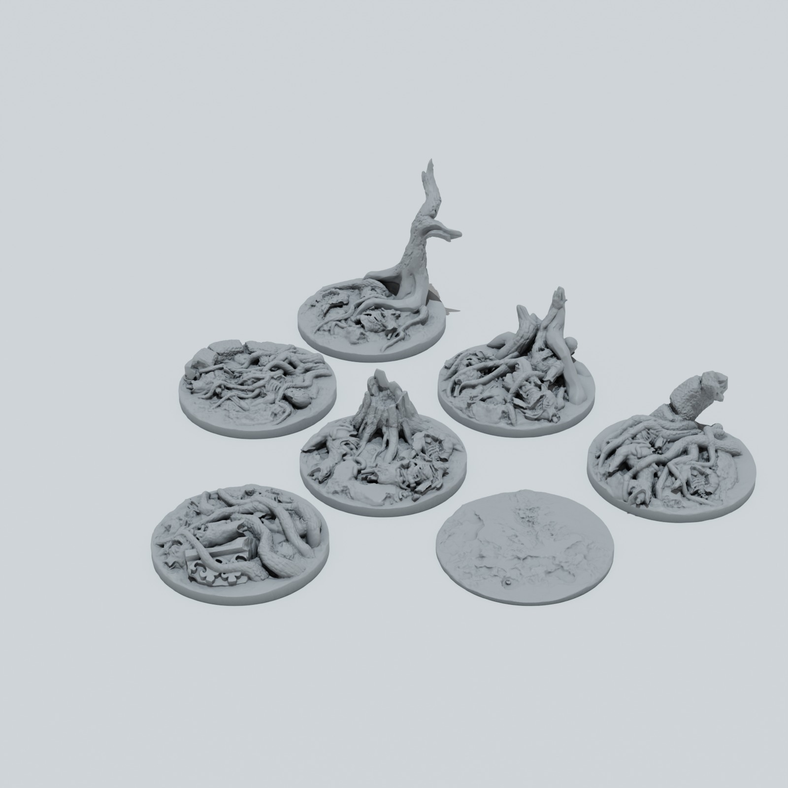 Forest of the Dead Toppers - Unpainted Resin - image 9