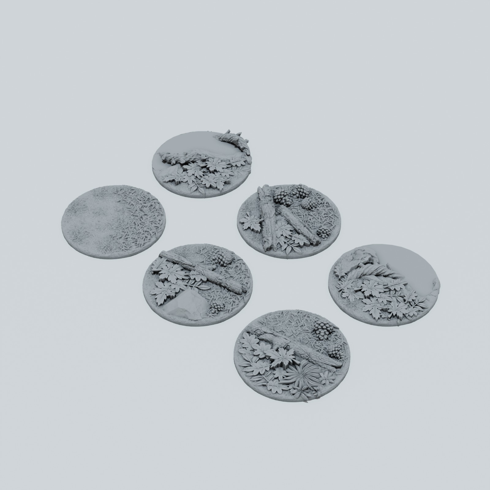 Forest Toppers - Unpainted Resin - image 2