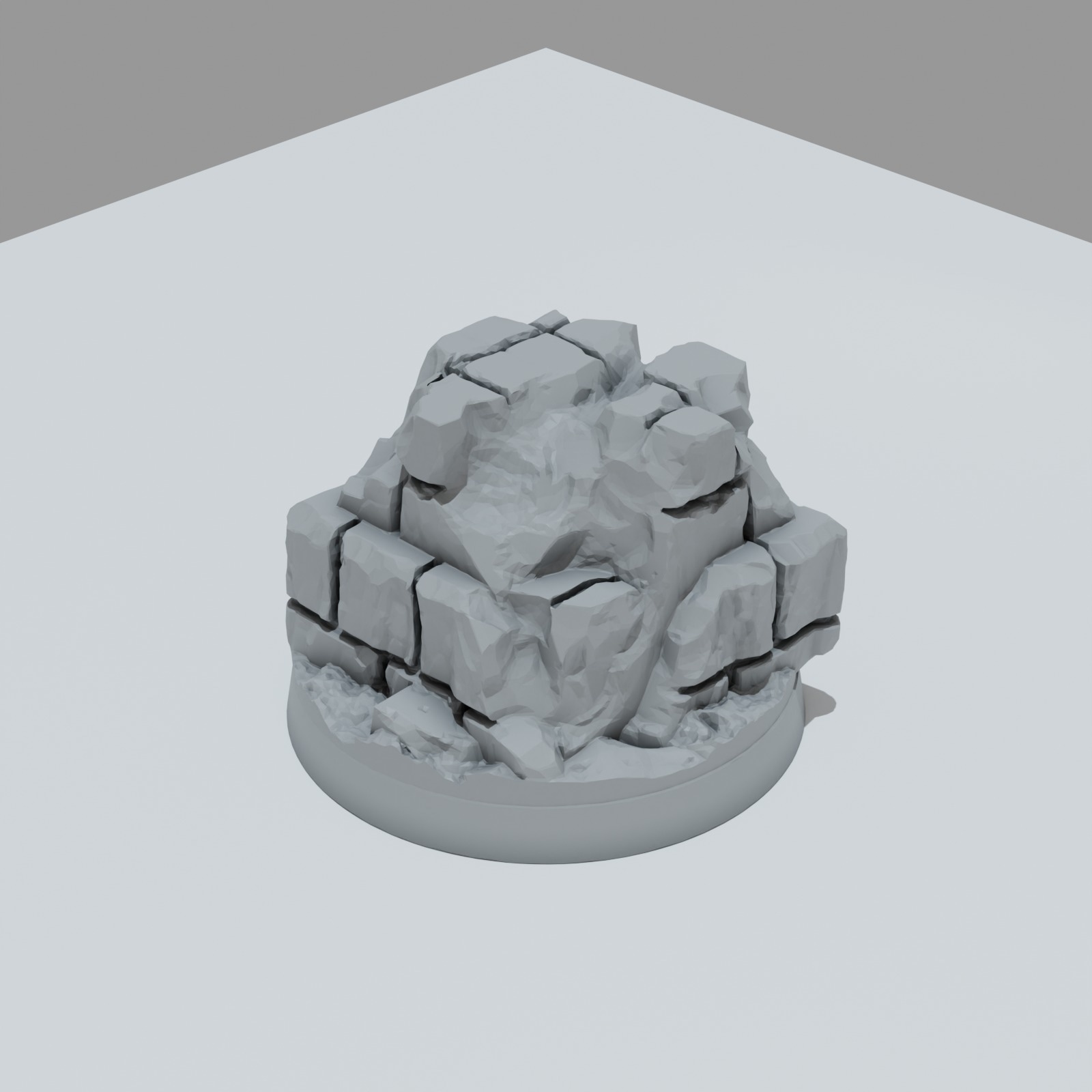 Medieval Streets of Chaos Hero Bases - Unpainted Resin - image 2