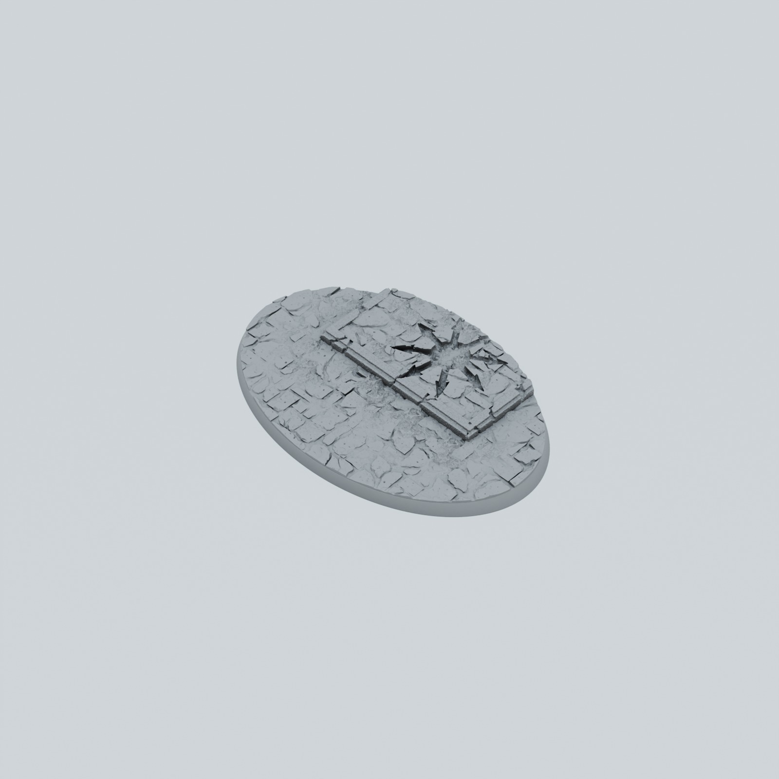 Medieval Streets of Chaos Texture Bases - Unpainted Resin - image 3