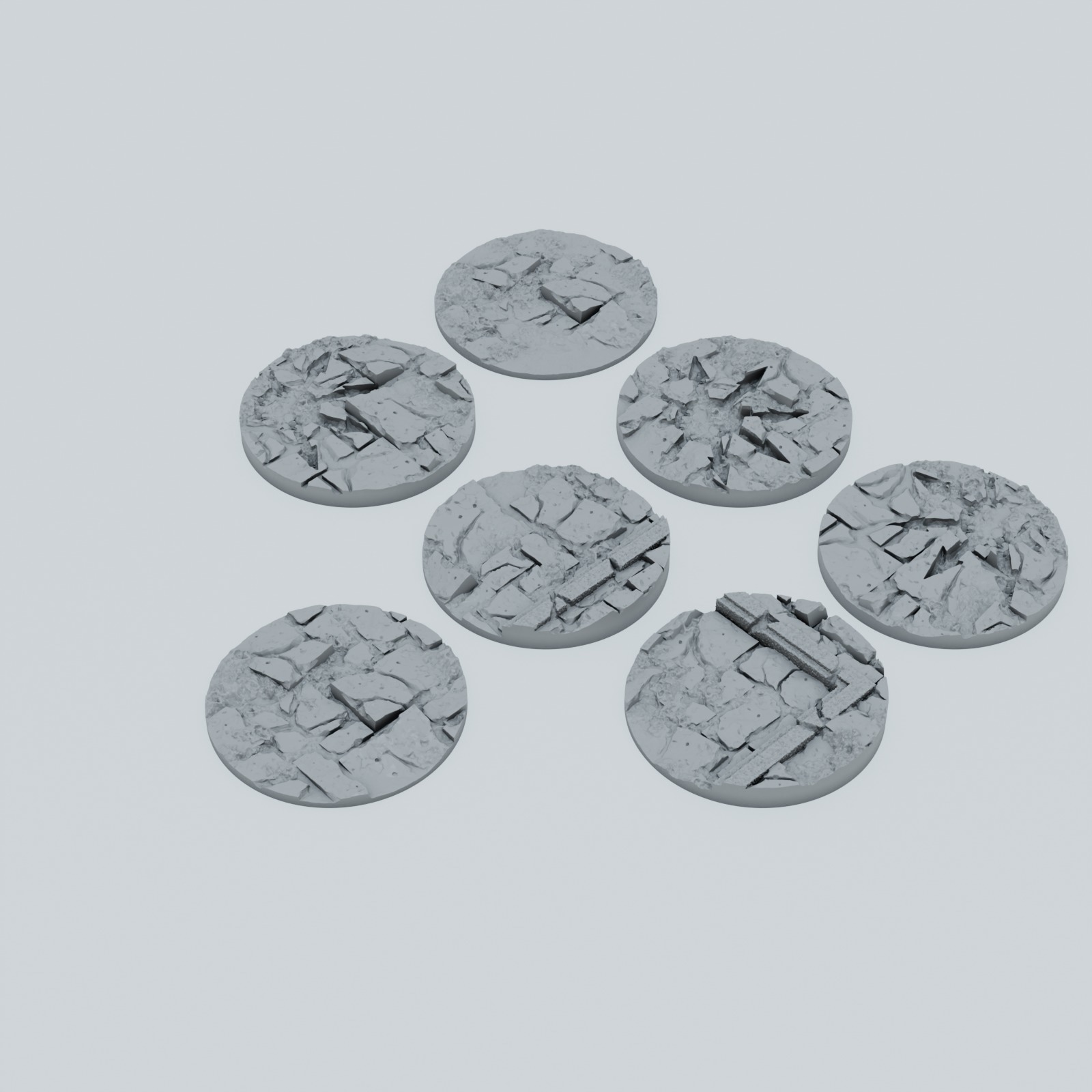 Medieval Streets of Chaos Toppers - Unpainted Resin - image 9