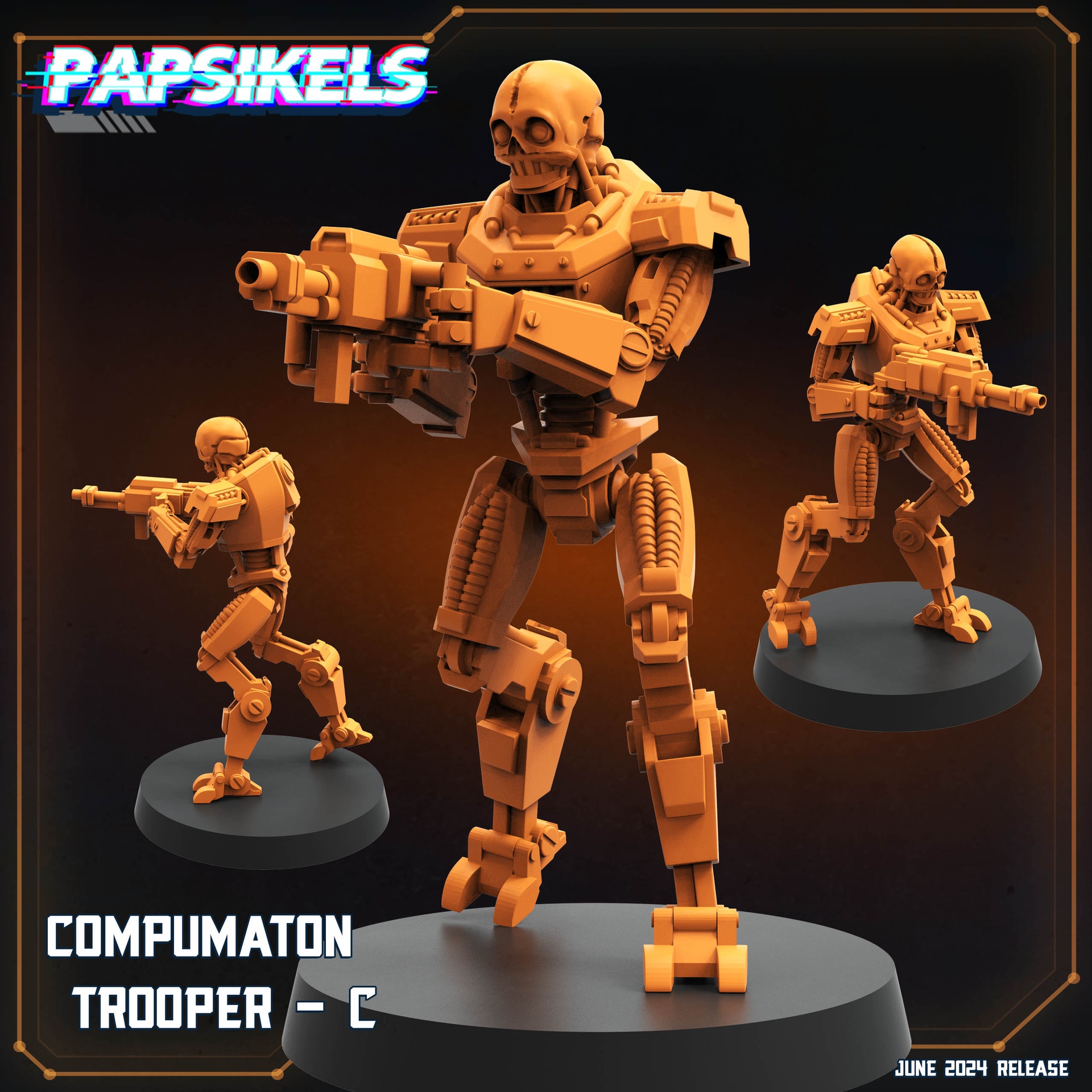 Compumaton Trooper - Unpainted Resin - image 3
