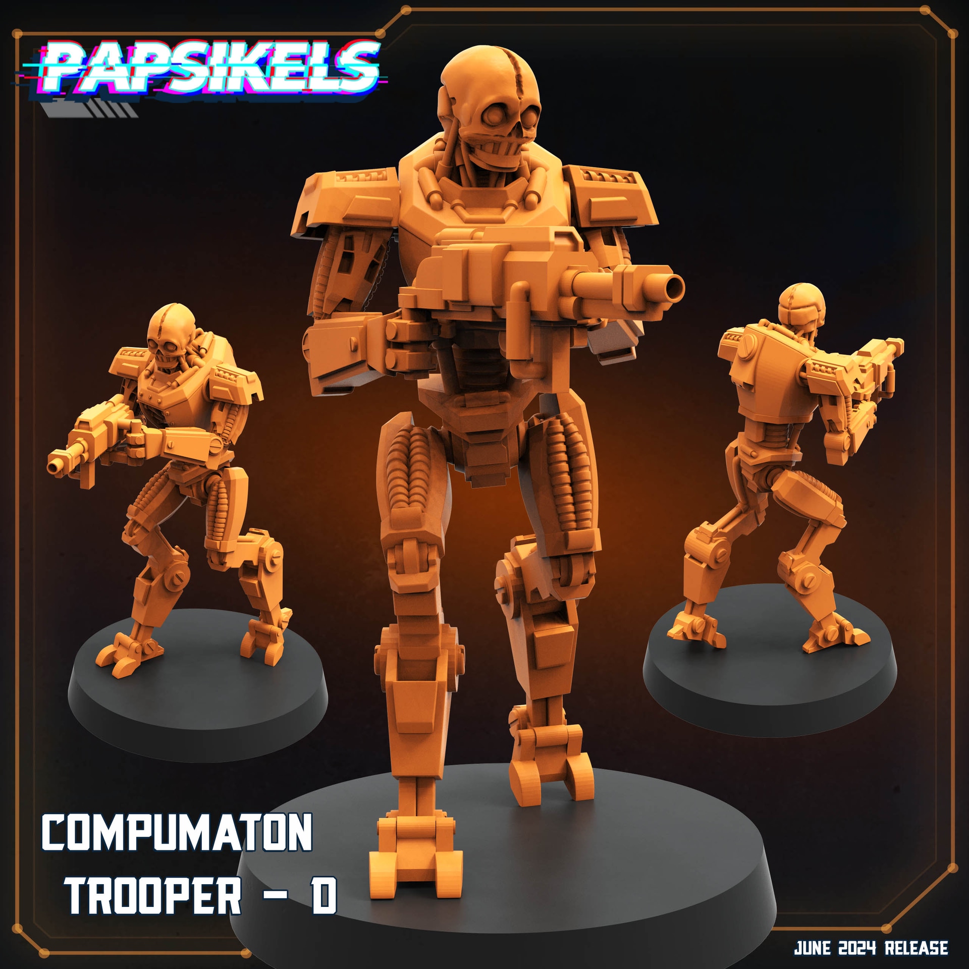 Compumaton Trooper - Unpainted Resin - image 4