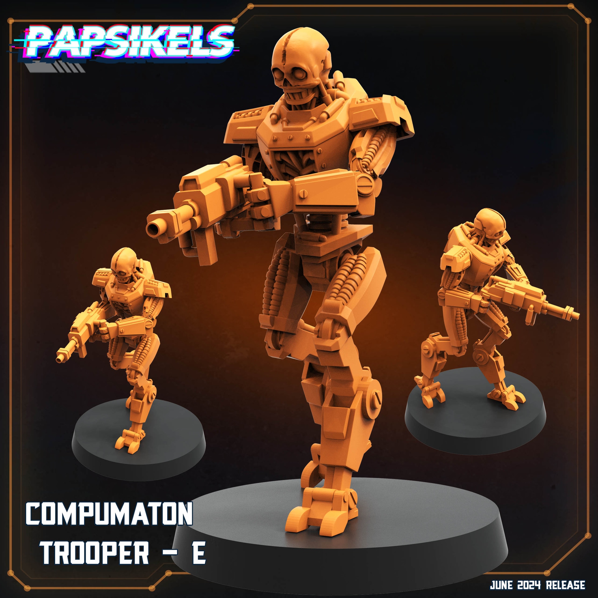 Compumaton Trooper - Unpainted Resin - image 5