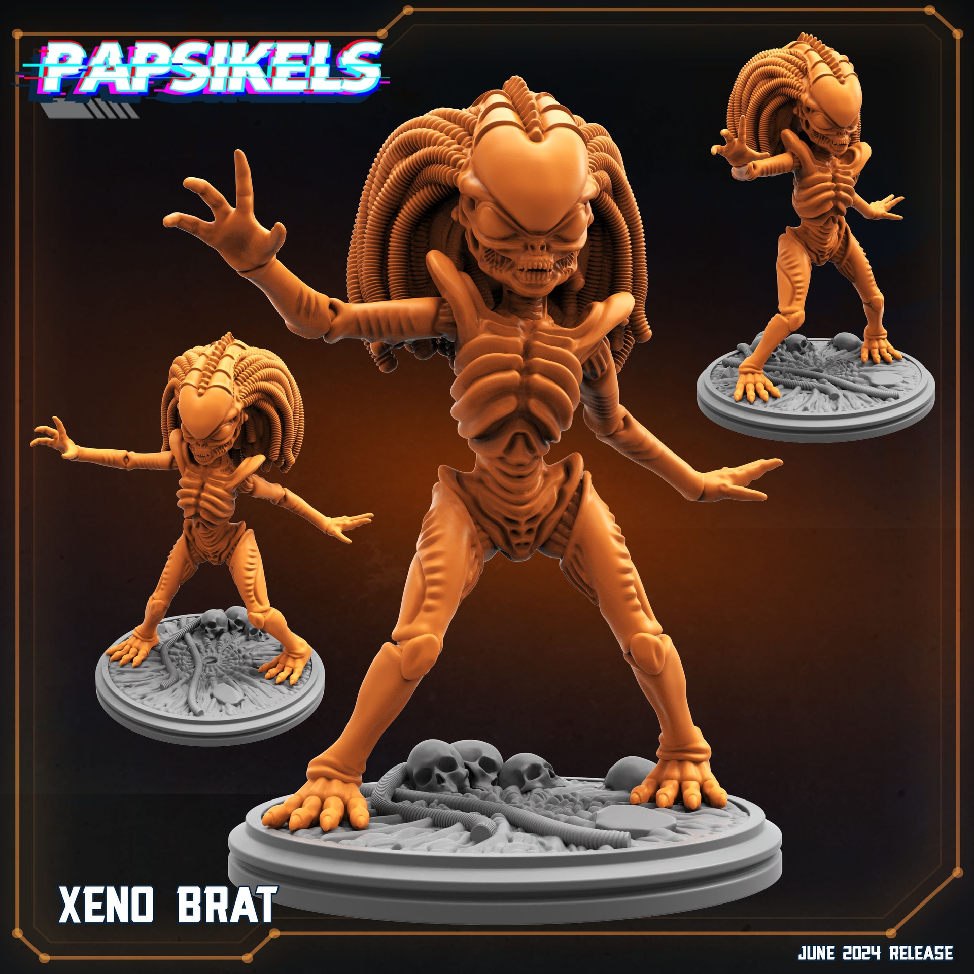 Xeno Brat - Unpainted Resin - image 1