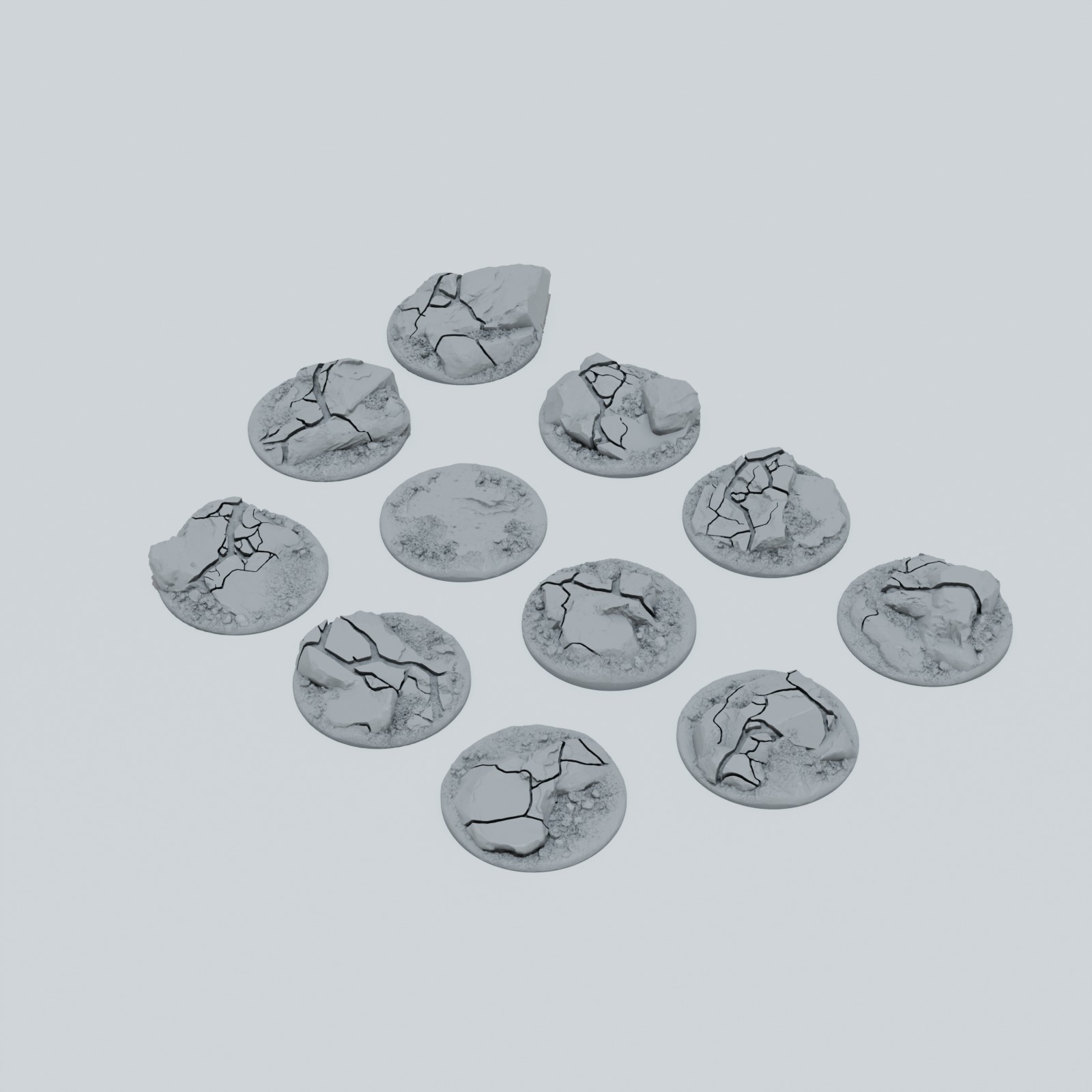 Rocks Toppers - Unpainted Resin - image 6