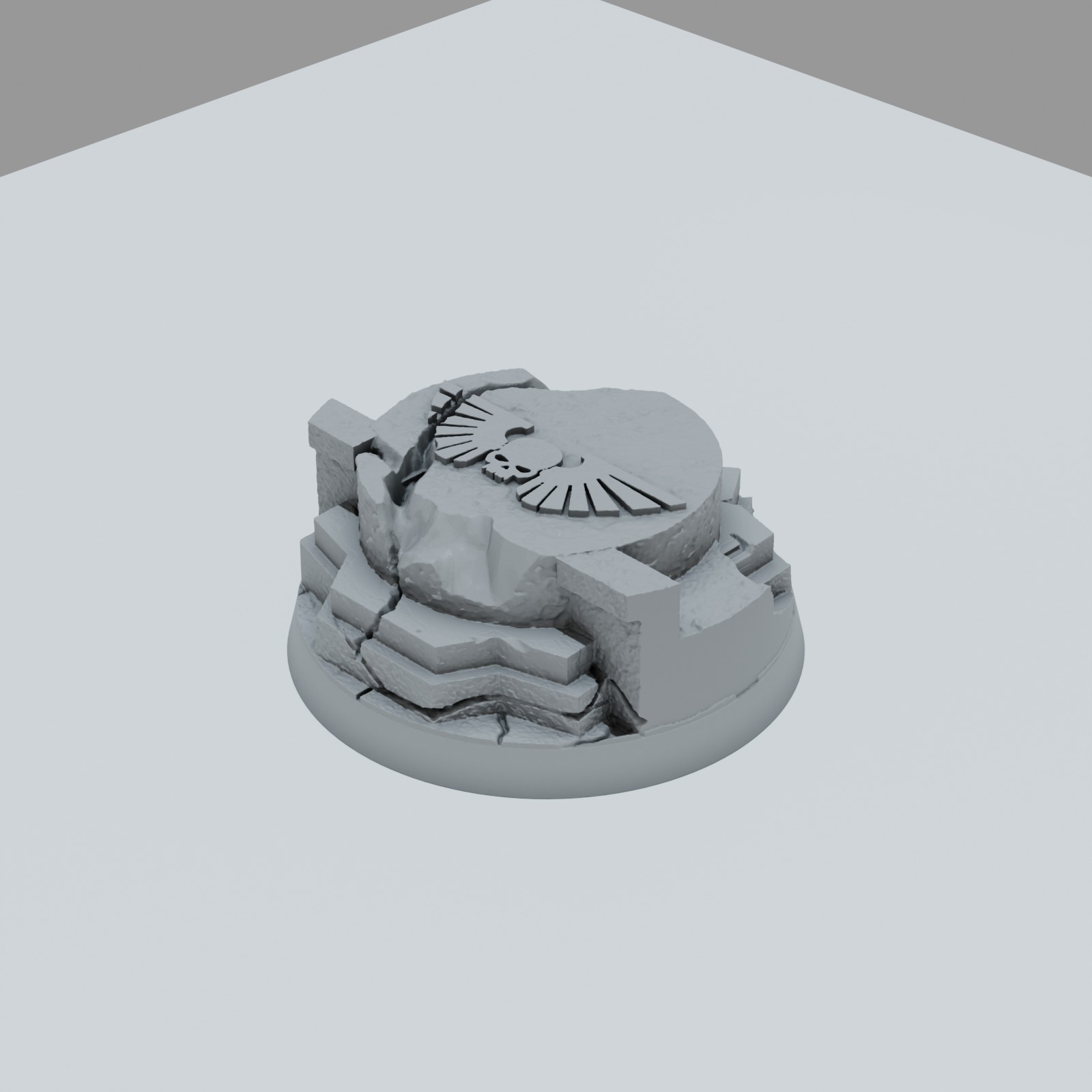 Ruined Empire City Hero Bases - Unpainted Resin - image 6