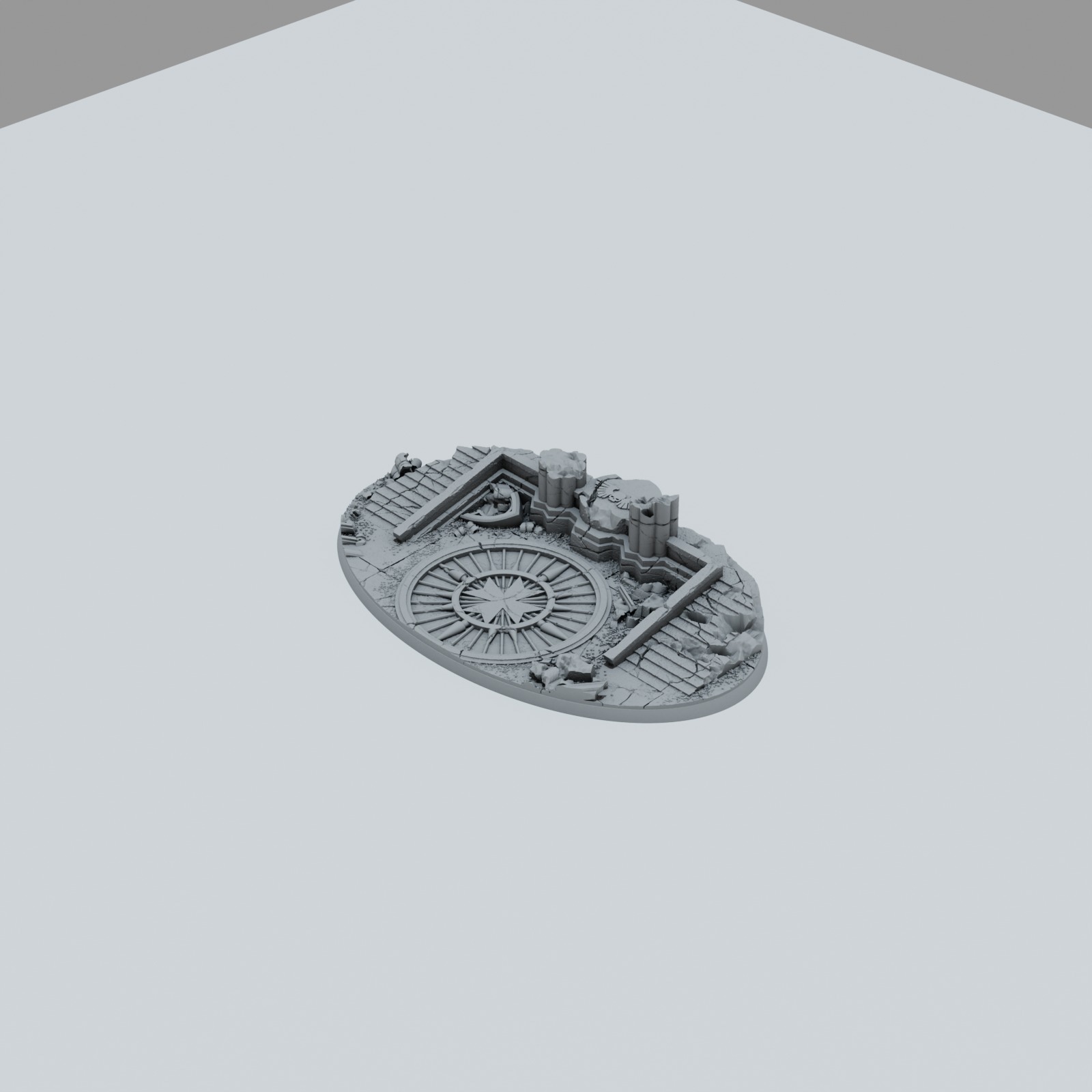 Ruined Empire City Texture Bases - Unpainted Resin - image 4