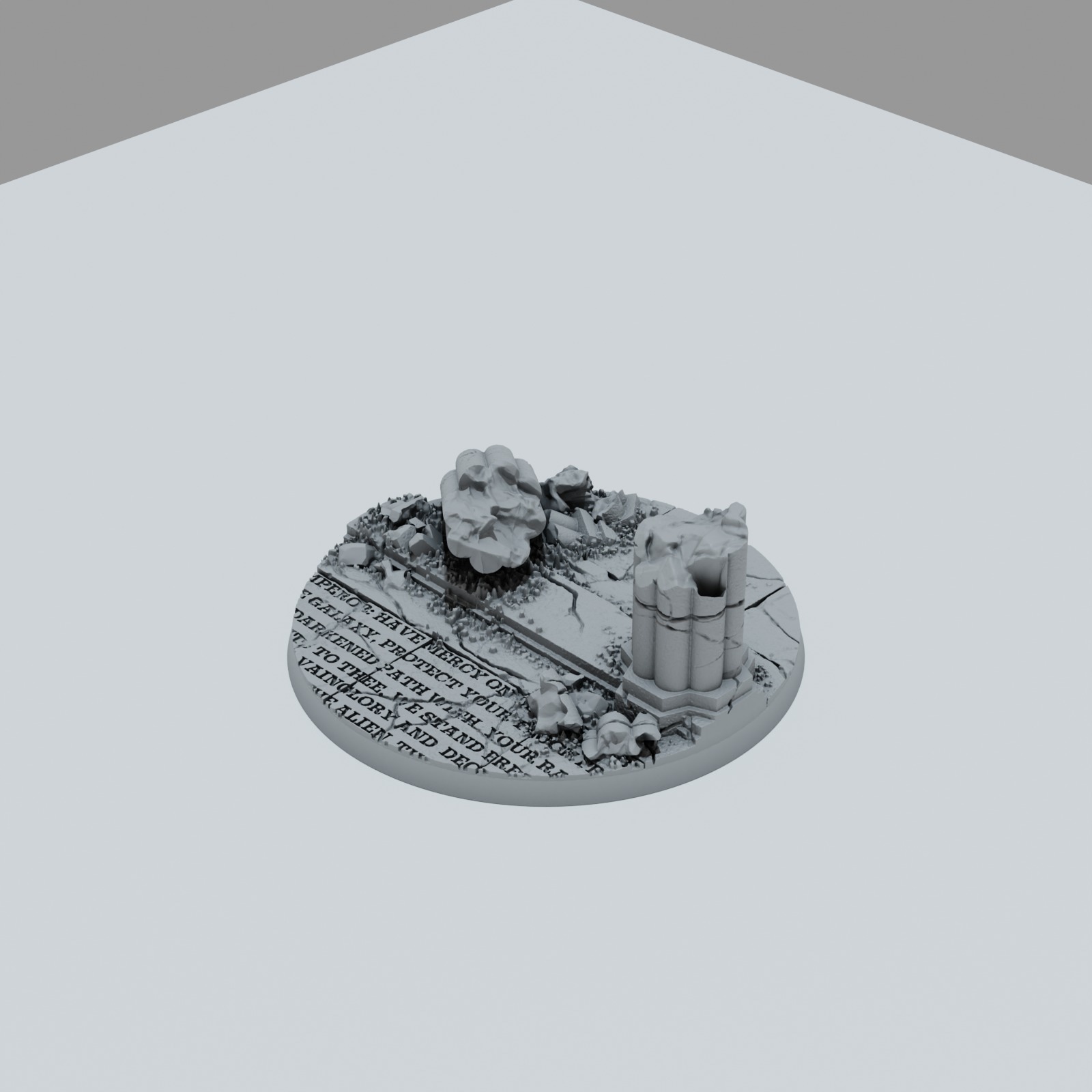 Ruined Empire City Texture Bases - Unpainted Resin - image 13
