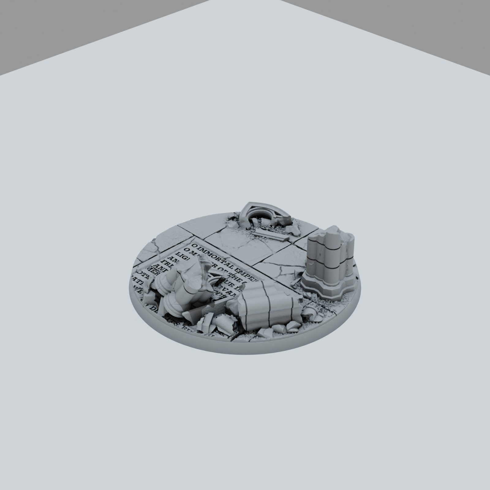 Ruined Empire City Texture Bases - Unpainted Resin - image 14