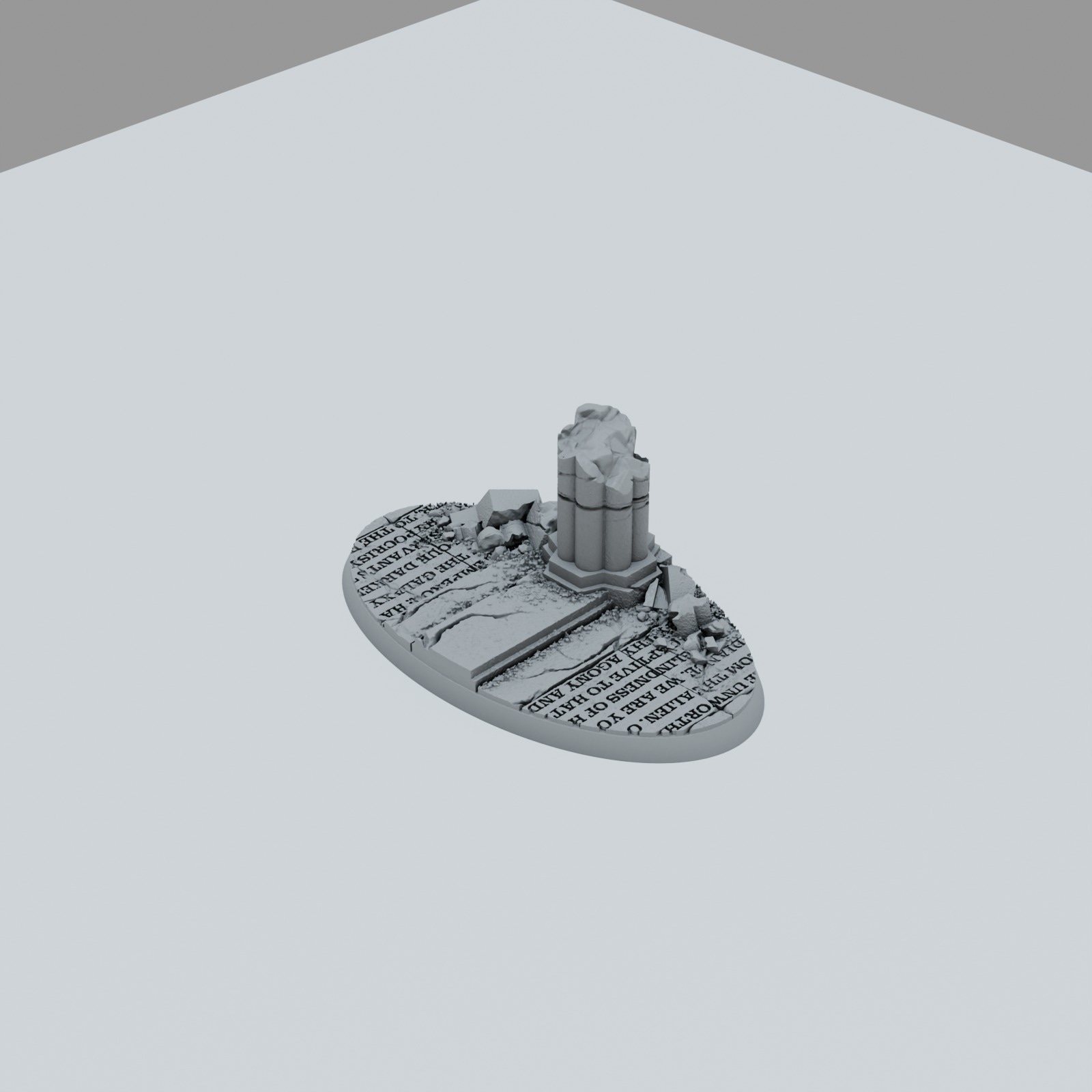 Ruined Empire City Texture Bases - Unpainted Resin - image 15