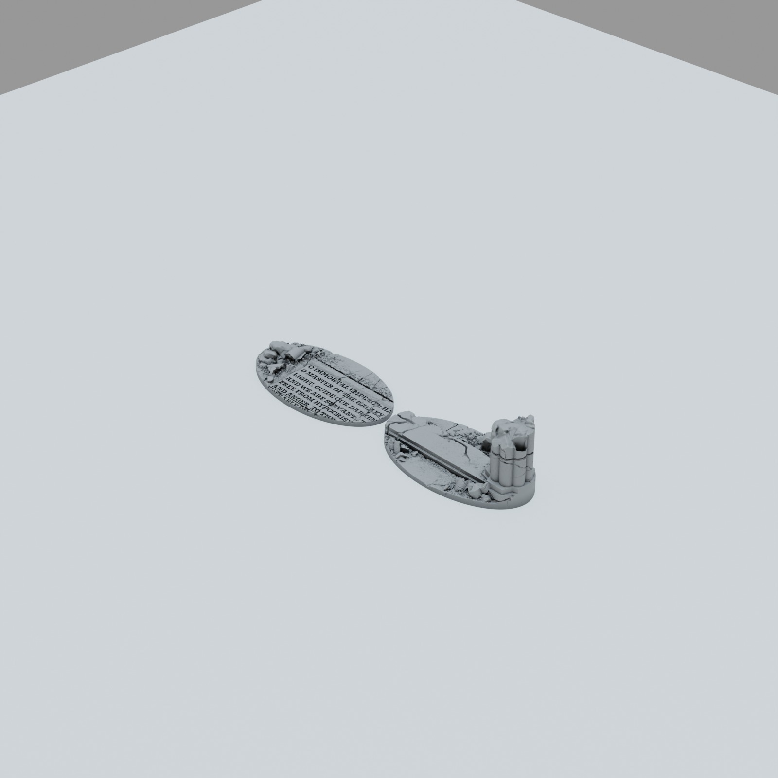 Ruined Empire City Toppers - Unpainted Resin - image 12