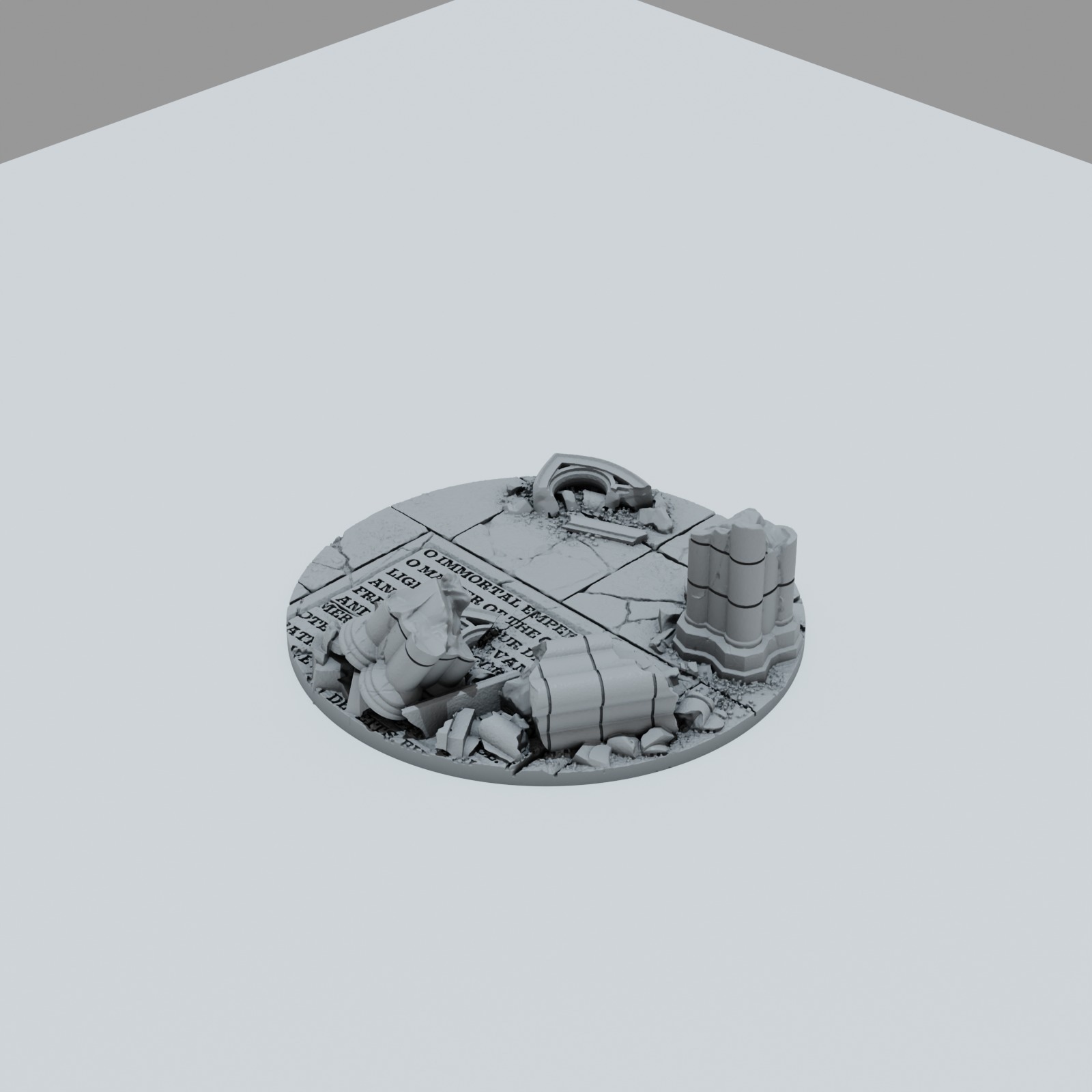 Ruined Empire City Toppers - Unpainted Resin - image 14