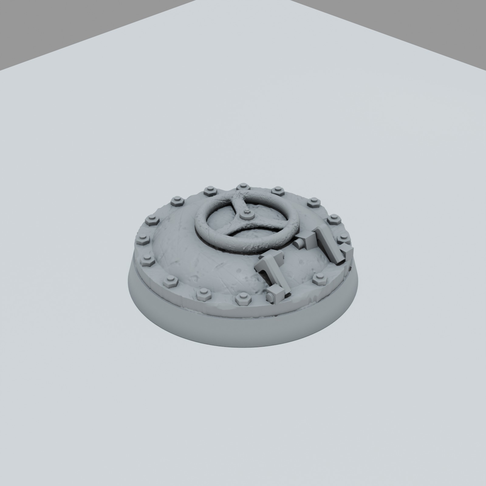 Scrap Metal Hero Bases - Unpainted Resin - image 4