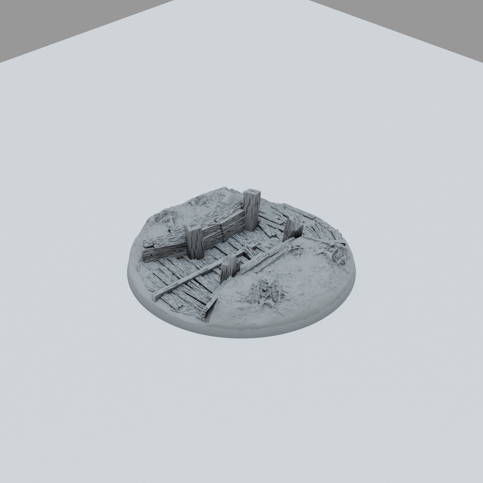 Trench Warfare Texture Bases - Unpainted Resin - image 2
