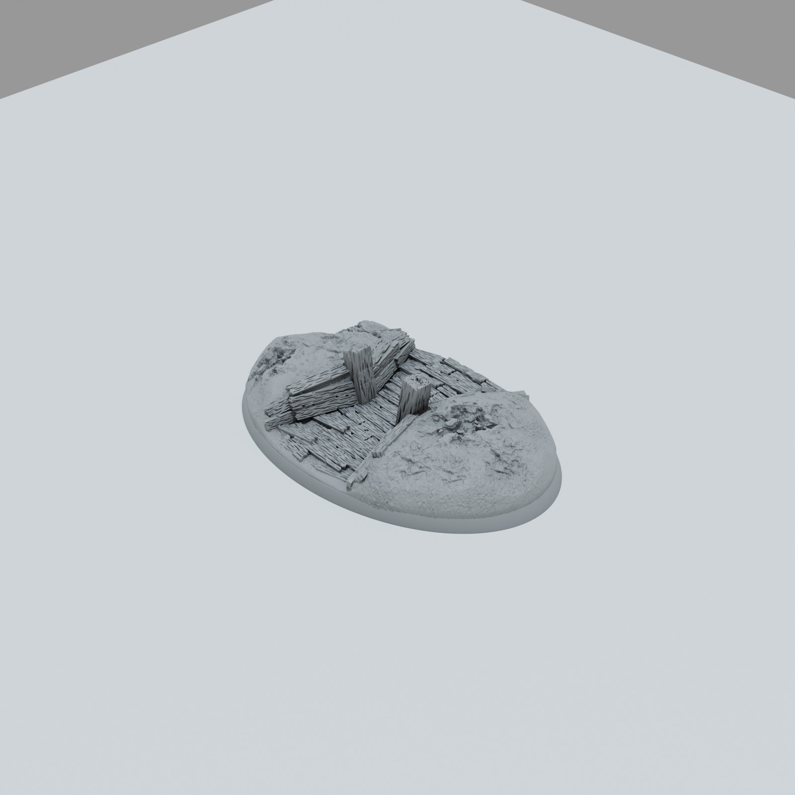 Trench Warfare Texture Bases - Unpainted Resin - image 3