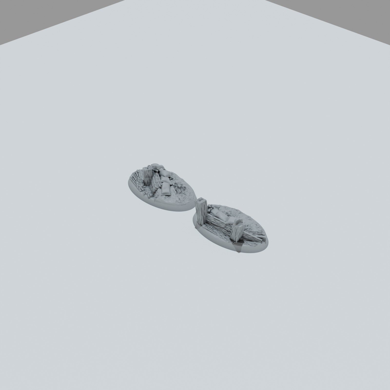 Trench Warfare Texture Bases - Unpainted Resin - image 12