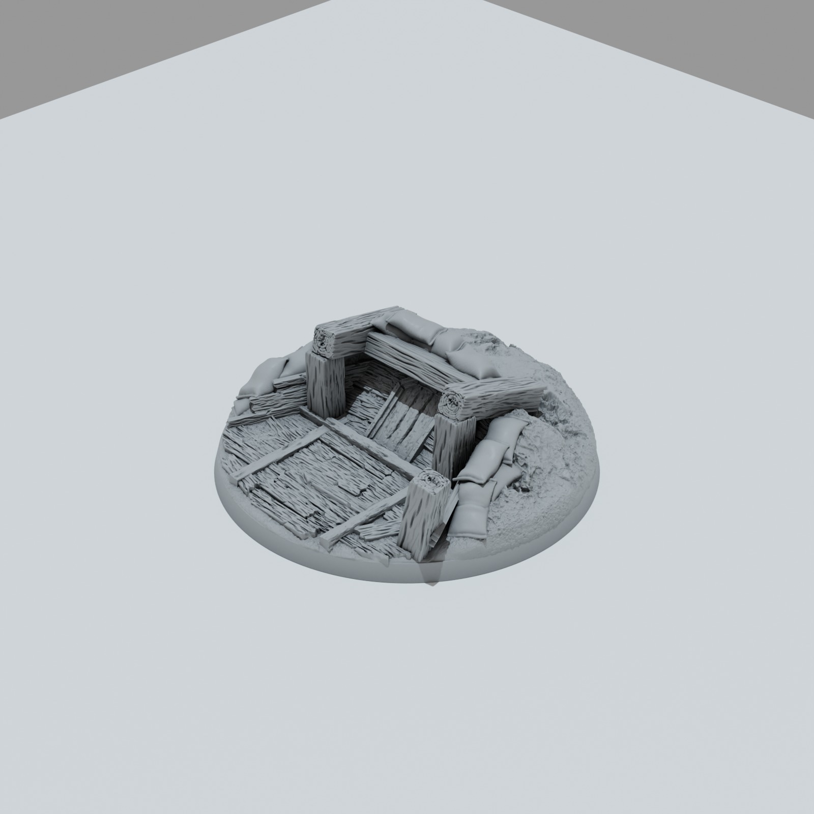 Trench Warfare Texture Bases - Unpainted Resin - image 15