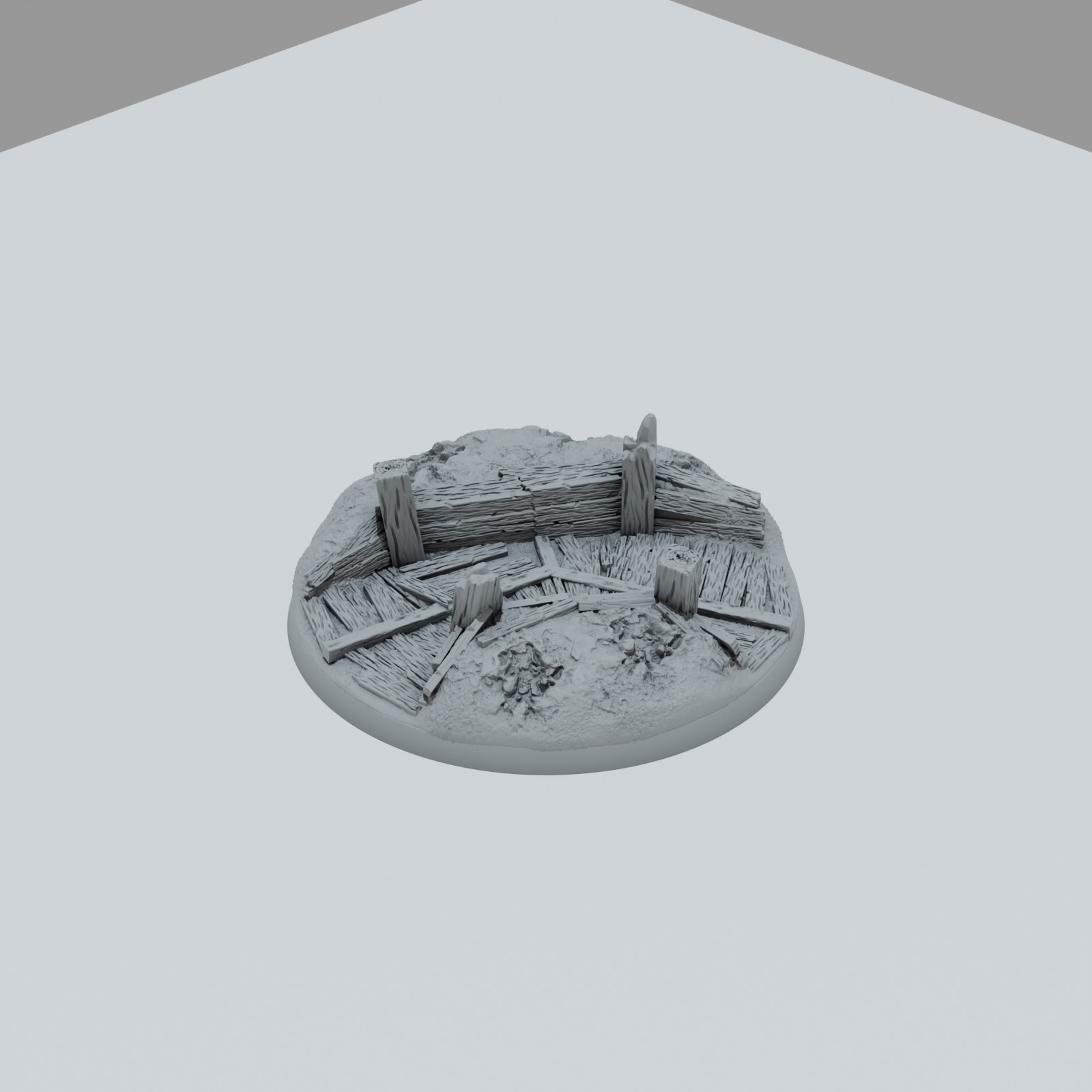 Trench Warfare Texture Bases - Unpainted Resin - image 16