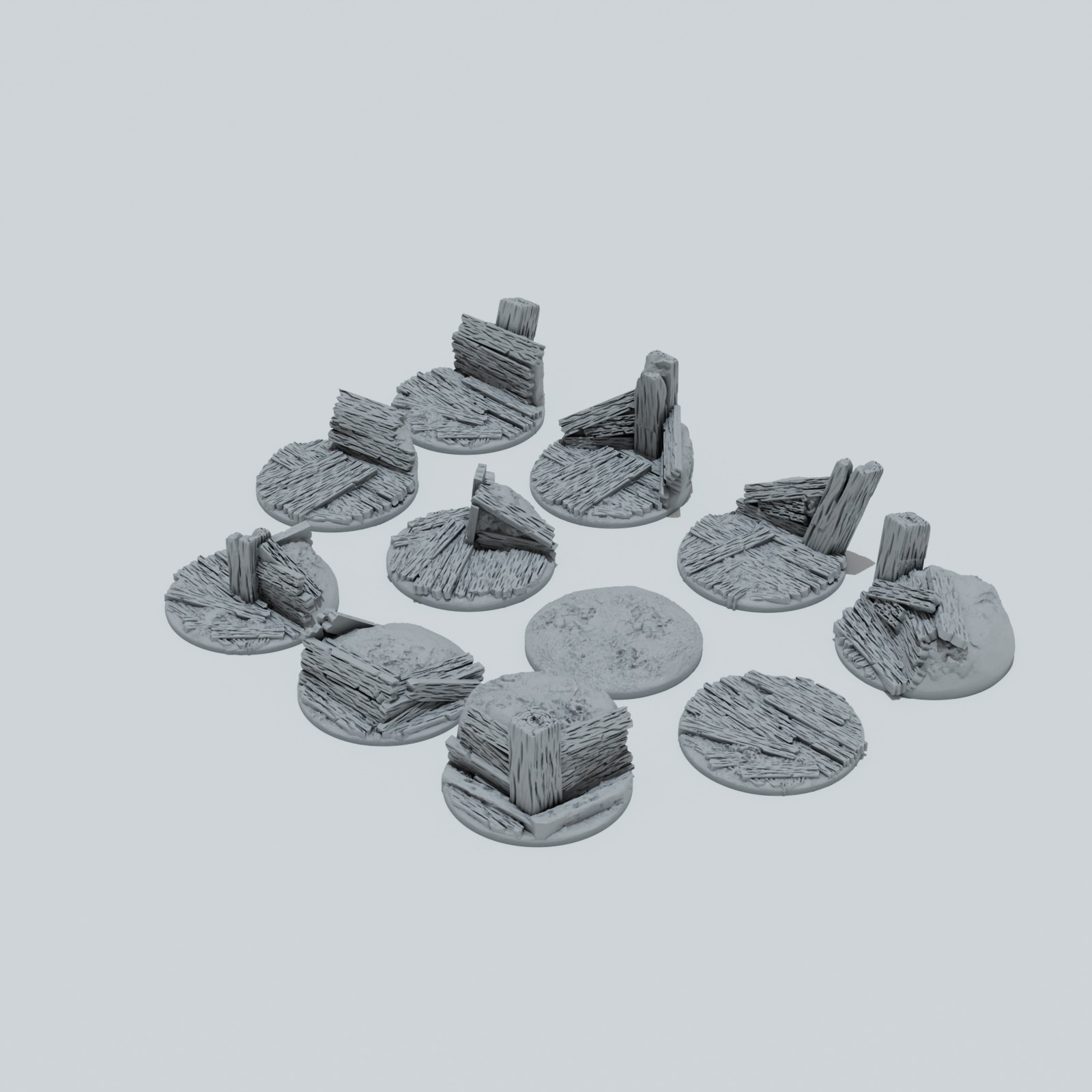 Trench Warfare Toppers - Unpainted Resin - image 7