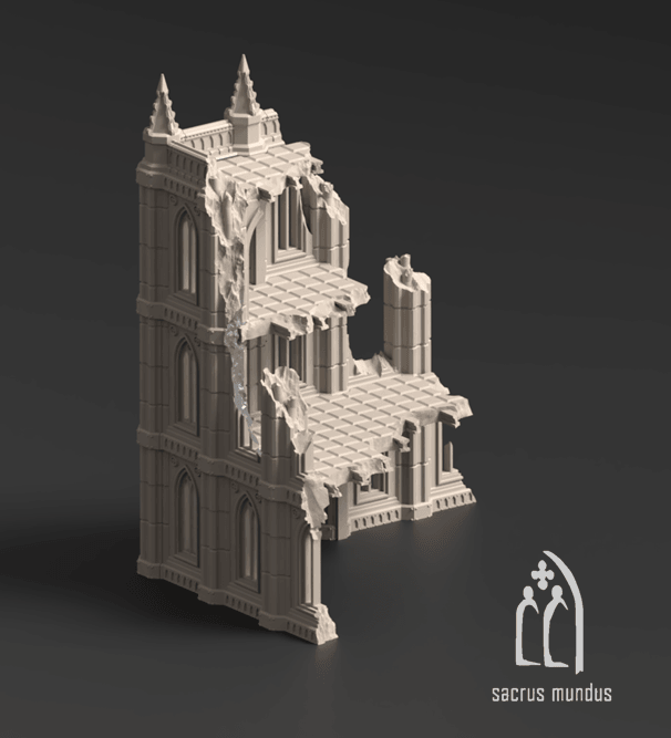 Desolation of Emerita: Corner Ruins A - Terrain - image 1