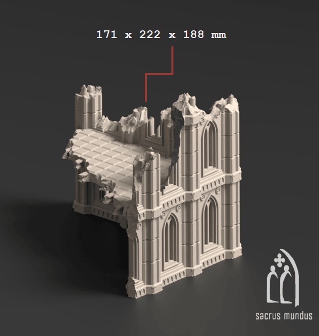 Desolation of Emerita: Corner Ruins B - Terrain - image 2