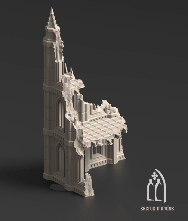 Desolation of Emerita: Corner Ruins D - Terrain - image 1