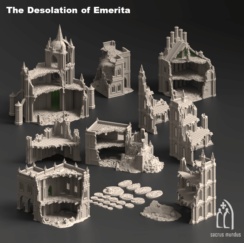 Desolation of Emerita: Full Set - Terrain - image 1