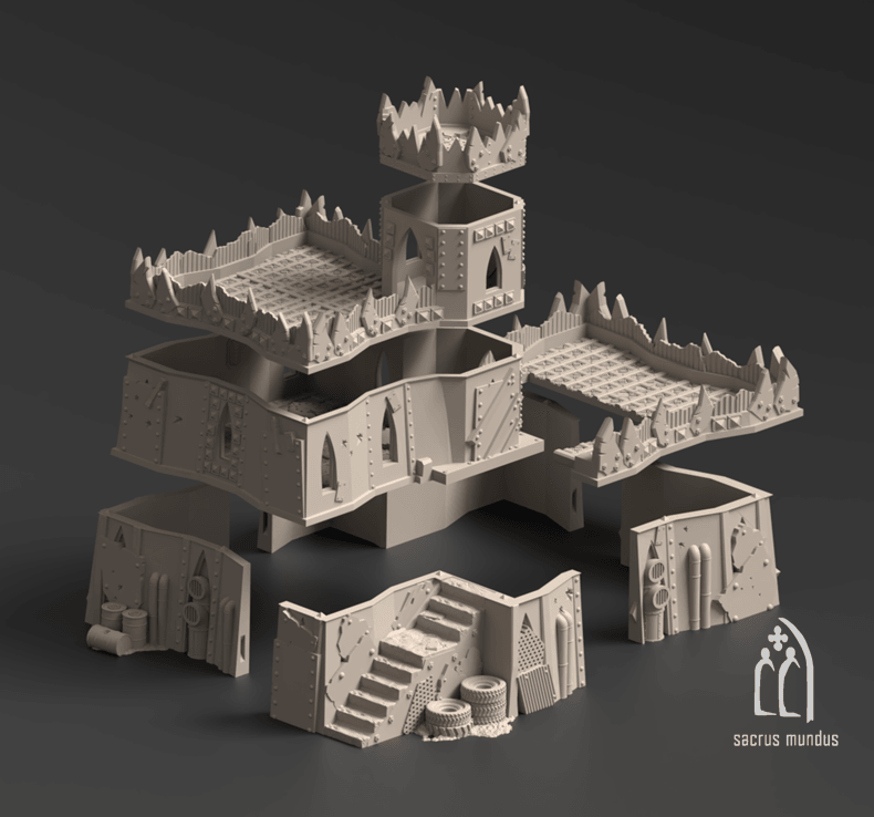 Warpzel-1A: Fortress - Terrain - image 3