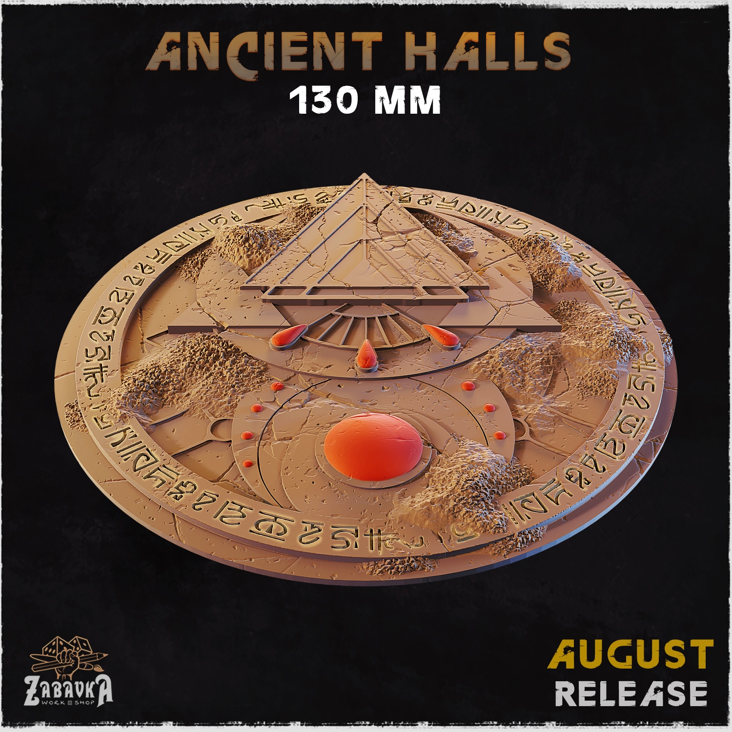 Ancient Halls Bases & Toppers - Unpainted Resin - image 20