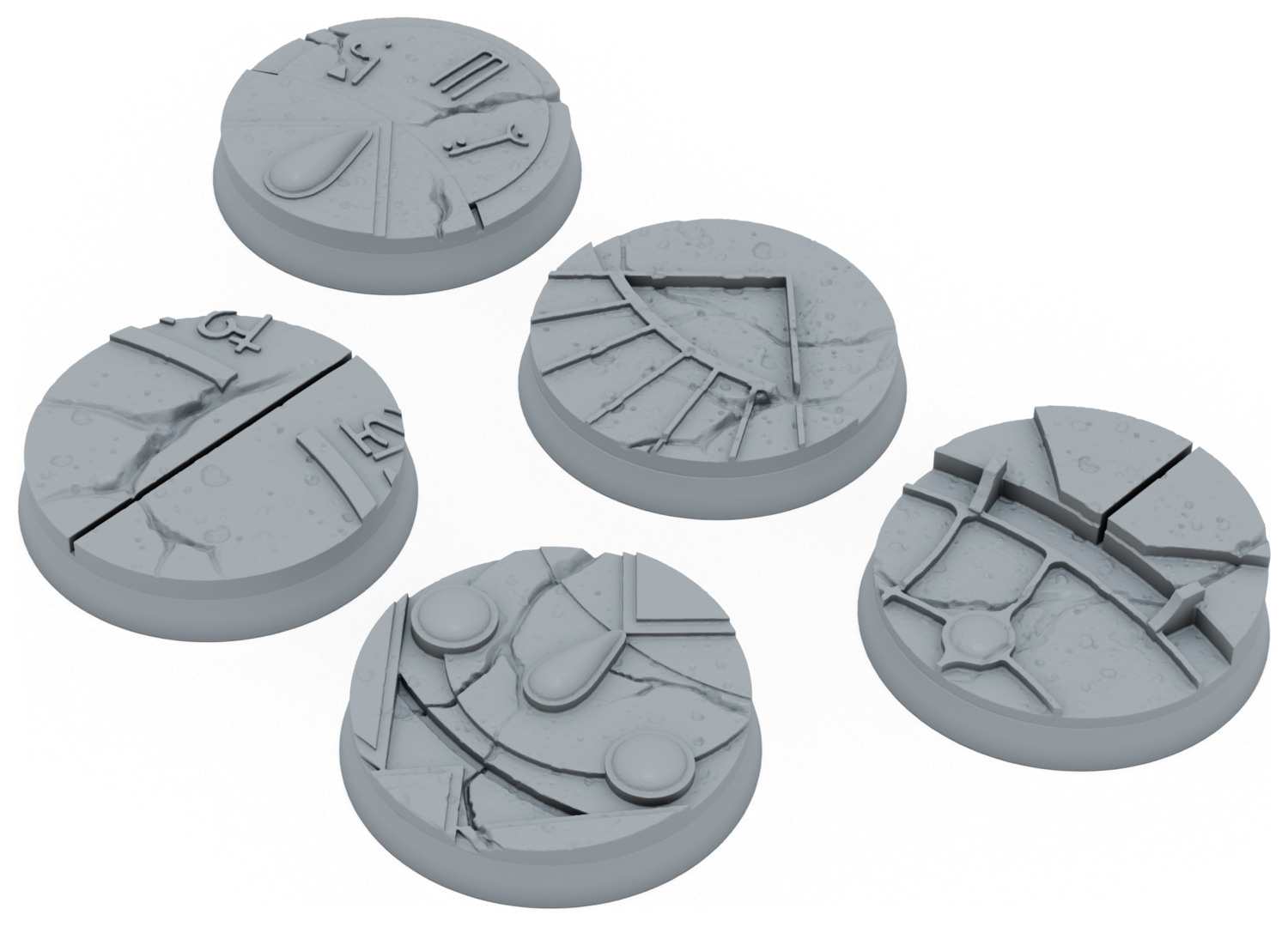Majestic Halls Bases & Toppers - Unpainted Resin - image 5