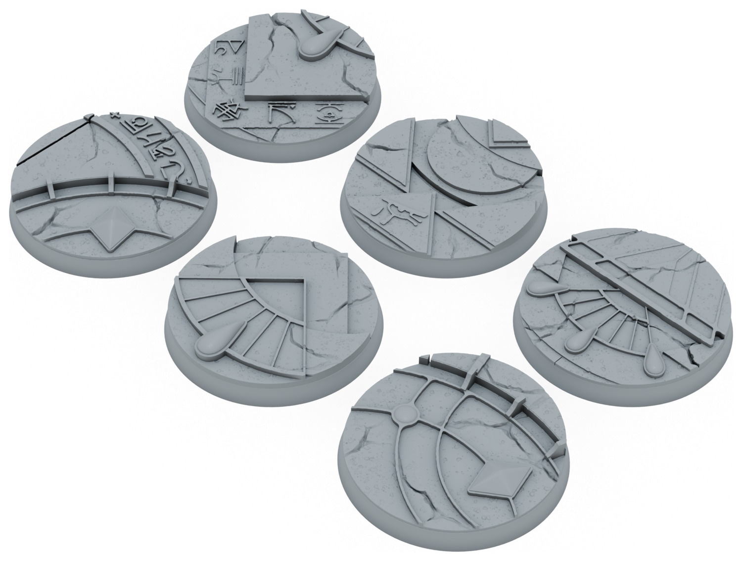 Majestic Halls Bases & Toppers - Unpainted Resin - image 7