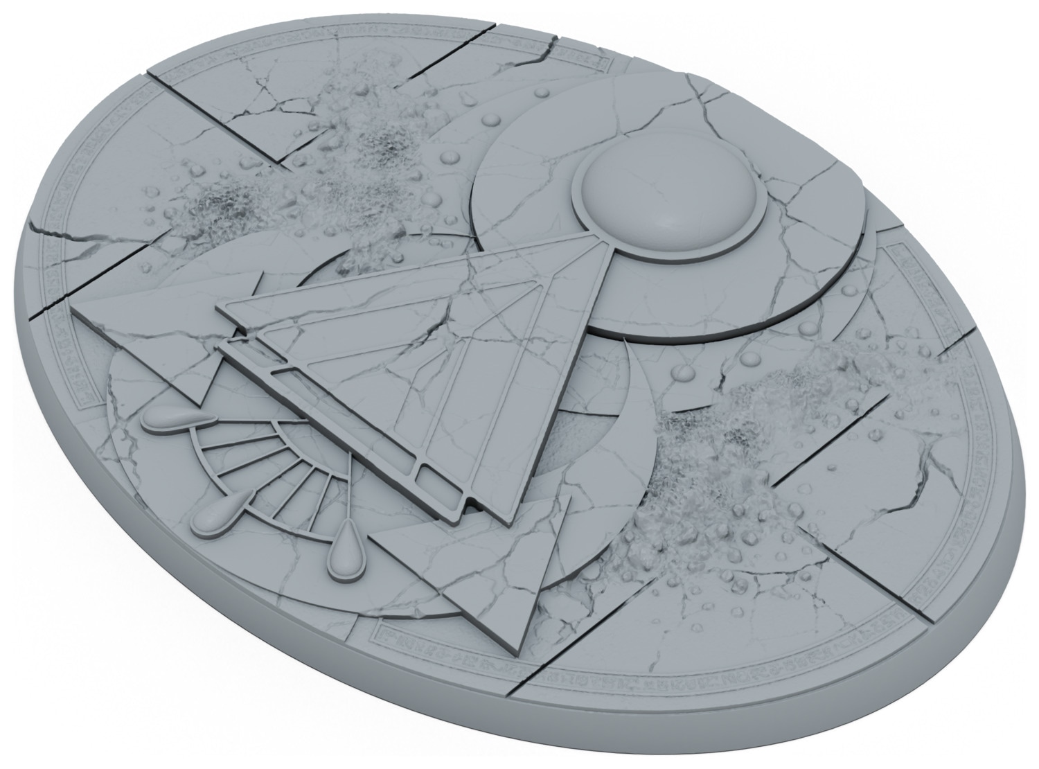 Majestic Halls Bases & Toppers - Unpainted Resin - image 18