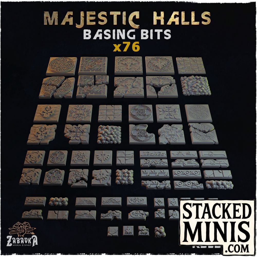 Majestic Halls Basing Bits