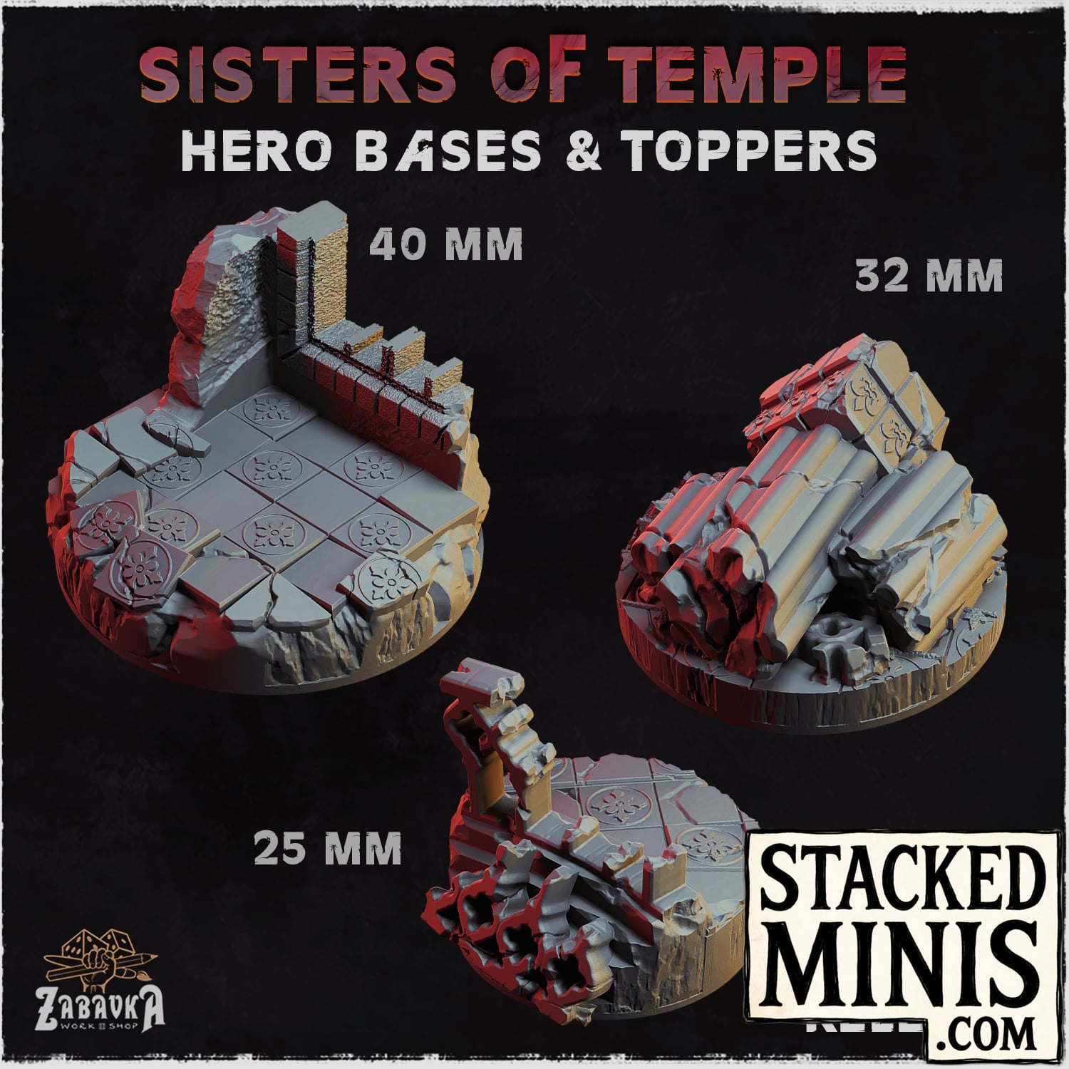 Sisters of Temple Character Bases