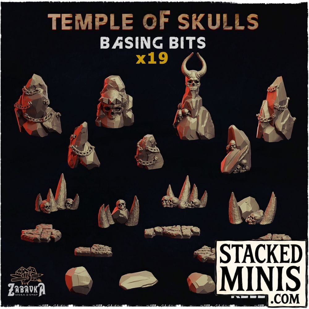 Temple of Skulls Basing Bits