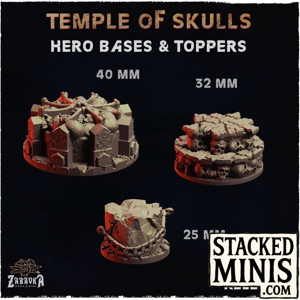 Temple of Skulls Character Bases